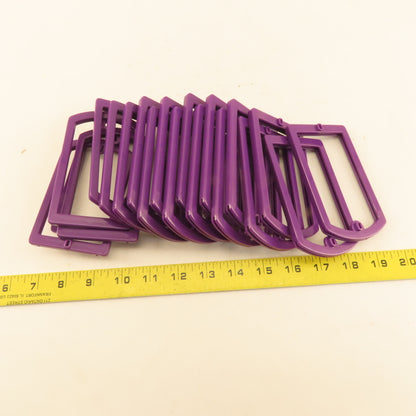 Oil Safe 200007 Label Safe Purple Color Coded Label Frame Outdoor Safe Lot Of 20