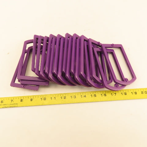 Oil Safe 200007 Label Safe Purple Color Coded Label Frame Outdoor Safe Lot Of 20