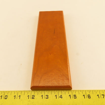 9" x 3" x 3/4" Thick Cherry Wood Plaque Blank Arts Crafts Beveled Edge Lot Of 13
