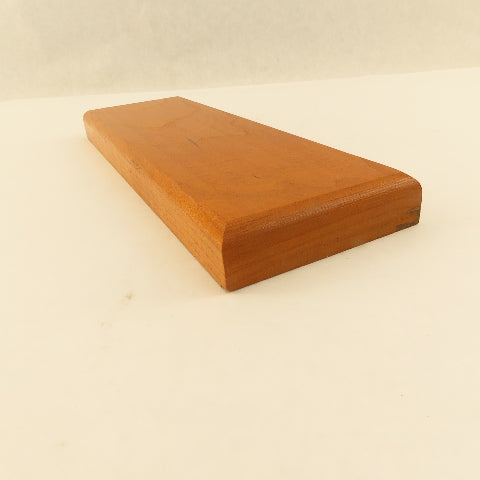 9" x 3" x 3/4" Thick Cherry Wood Plaque Blank Arts Crafts Beveled Edge Lot Of 13