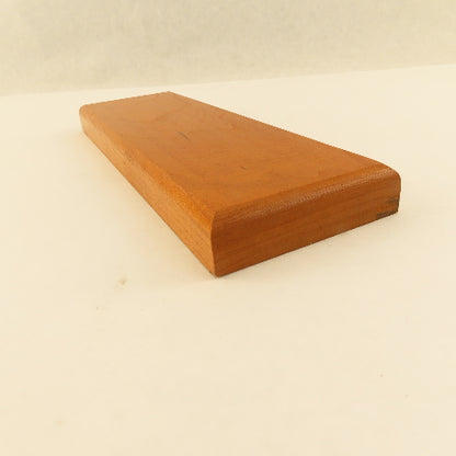 9" x 3" x 3/4" Thick Cherry Wood Plaque Blank Arts Crafts Beveled Edge Lot Of 13