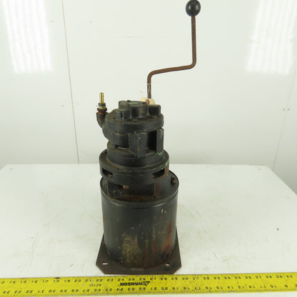 Air Driven Hydraulic Pump Power Unit 1-1/2 Gallon