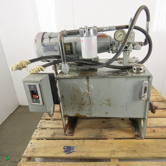 Norman Equipment Co. 15 Gallon 3Hp Hydraulic Power Unit 208-230/460V 3Ph