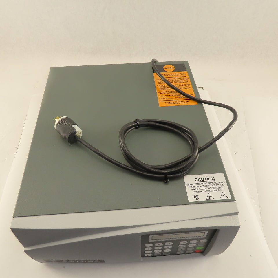 SONICS & MATERIALS GXE1200S-20-1 Sonic Weld Powers Supply 2200W 220V 1Ph