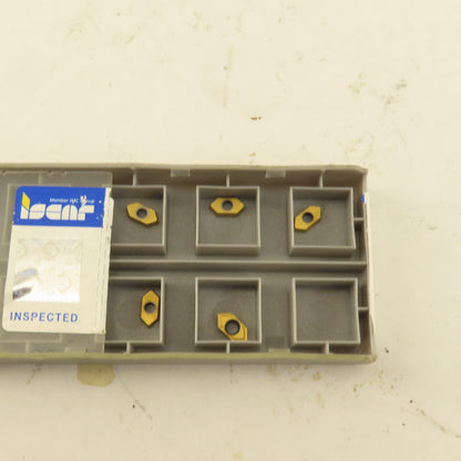 Iscar AOMT 030204-N-45DT Indexable Drilling Carbide Insert IC 1008 Lot Of 5