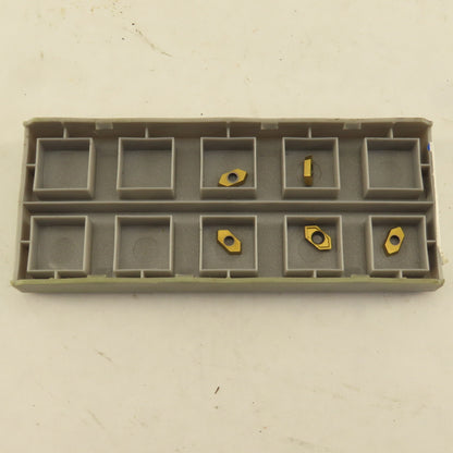 Iscar AOMT 030204-N-45DT Indexable Drilling Carbide Insert IC 1008 Lot Of 5