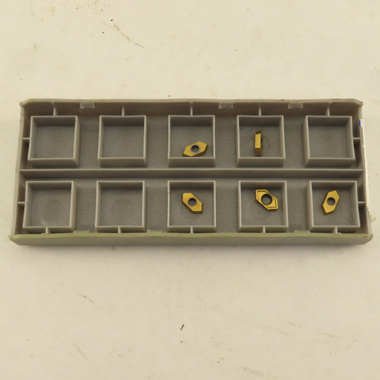 Iscar AOMT 030204-N-45DT Indexable Drilling Carbide Insert IC 1008 Lot Of 5