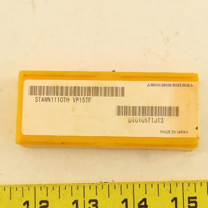Mitsubishi  STAWN1110TH Carbide Drilling Insert 11.1mm Lot Of 2