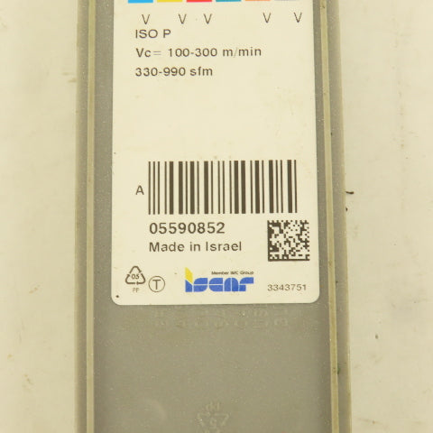 Iscar AOMT 060204 45DT Indexable Carbide Chamfering Insert 10 Pcs