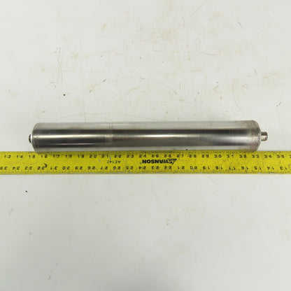 2-1/2" OD Gravity Conveyor Roller 16-1/2" Face Width 11/16" Hex Axle Lot Of 6