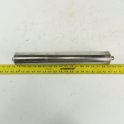 2-1/2" OD Gravity Conveyor Roller 16-1/2" Face Width 11/16" Hex Axle Lot Of 6