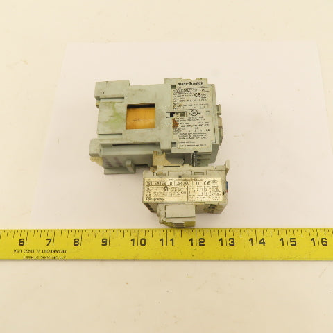 Allen Bradley 100-C09Z10A Motor Starter Contactor 1.6-5A Trip 24VDC Coil