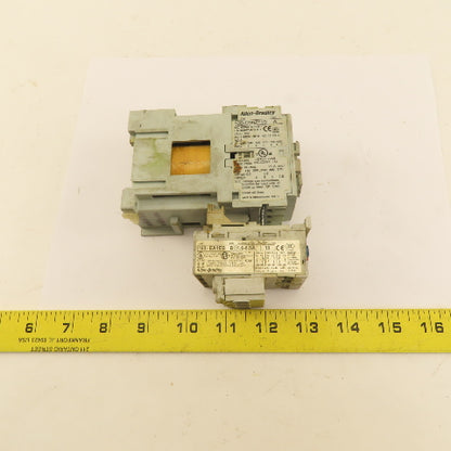 Allen Bradley 100-C09Z10A Motor Starter Contactor 1.6-5A Trip 24VDC Coil