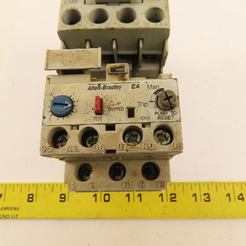 Allen Bradley 100-C09Z10A Motor Starter Contactor 1.6-5A Trip 24VDC Coil