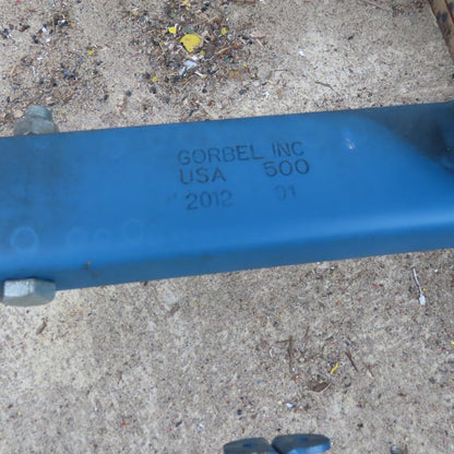 Gorbel 1/4 Ton Ceiling Mounted Bridge Crane System 10' Span 10' Run