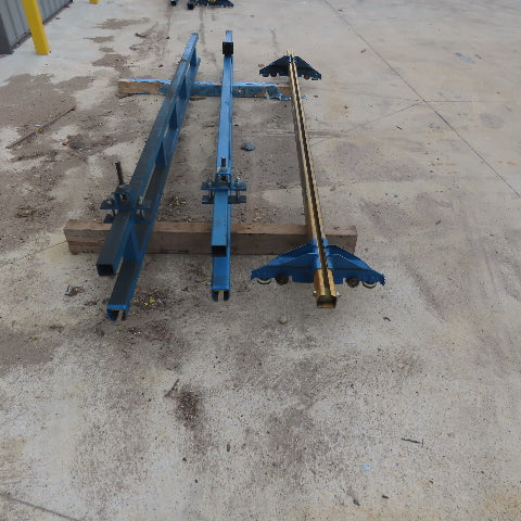 Gorbel 1/4 Ton Ceiling Mounted Bridge Crane System 10' Span 10' Run