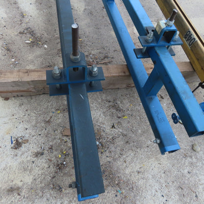 Gorbel 1/4 Ton Ceiling Mounted Bridge Crane System 10' Span 10' Run