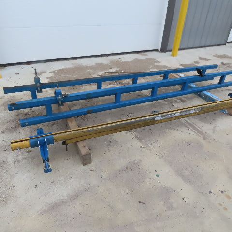 Gorbel 1/4 Ton Ceiling Mounted Bridge Crane System 10' Span 10' Run