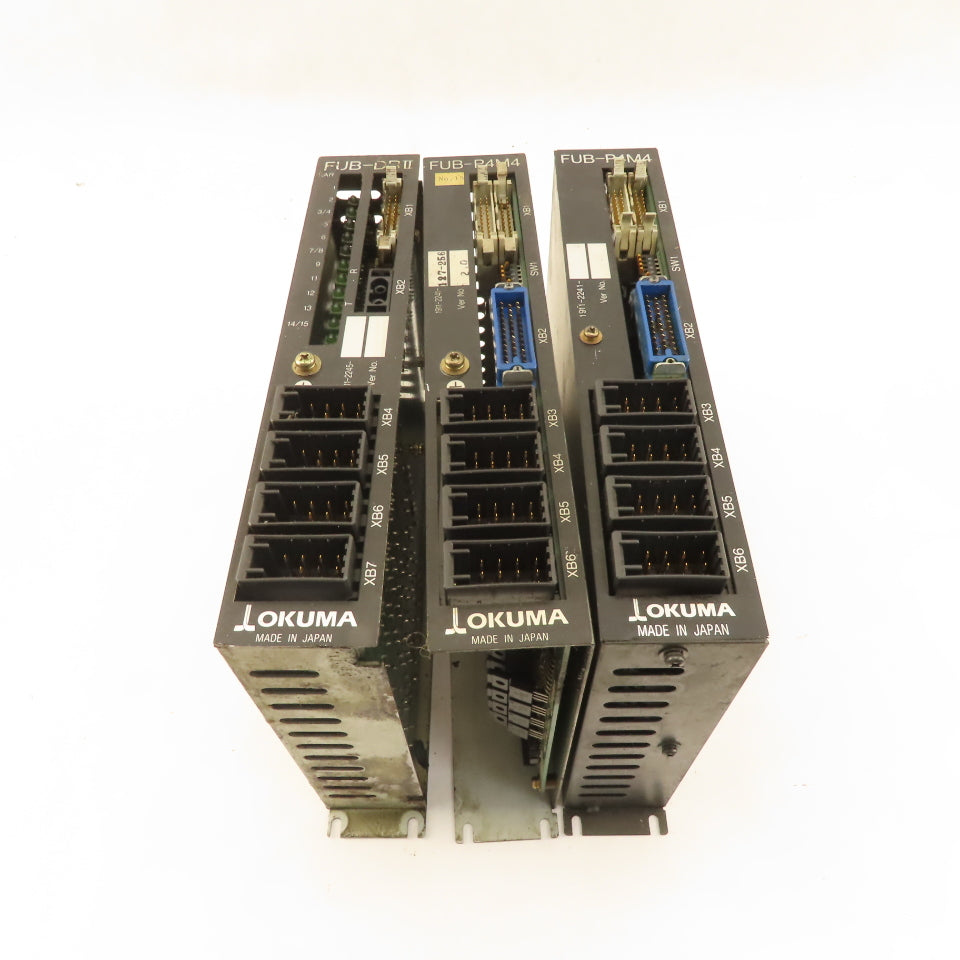 Okuma FUB-P4M4 Controller Cards  From MX-45 VAE Lot OF 3
