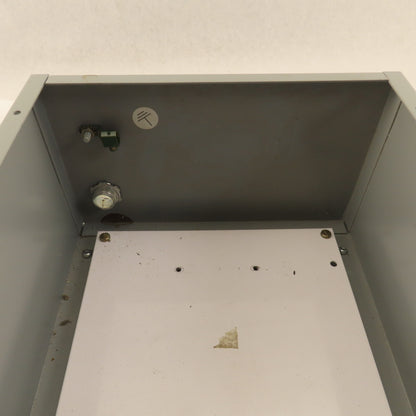 Hoffman A-10N106 Electrical Enclosure 10"x10"x6" Wall Mount Type 1 W/ Back Plate