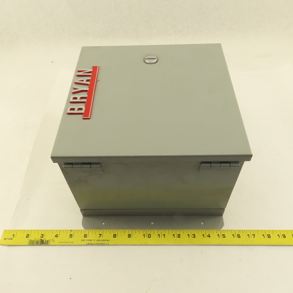 Hoffman A-10N106 Electrical Enclosure 10"x10"x6" Wall Mount Type 1 W/ Back Plate