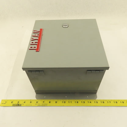 Hoffman A-10N106 Electrical Enclosure 10"x10"x6" Wall Mount Type 1 W/ Back Plate