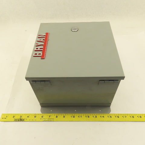 Hoffman A-10N106 Electrical Enclosure 10"x10"x6" Wall Mount Type 1 W/ Back Plate