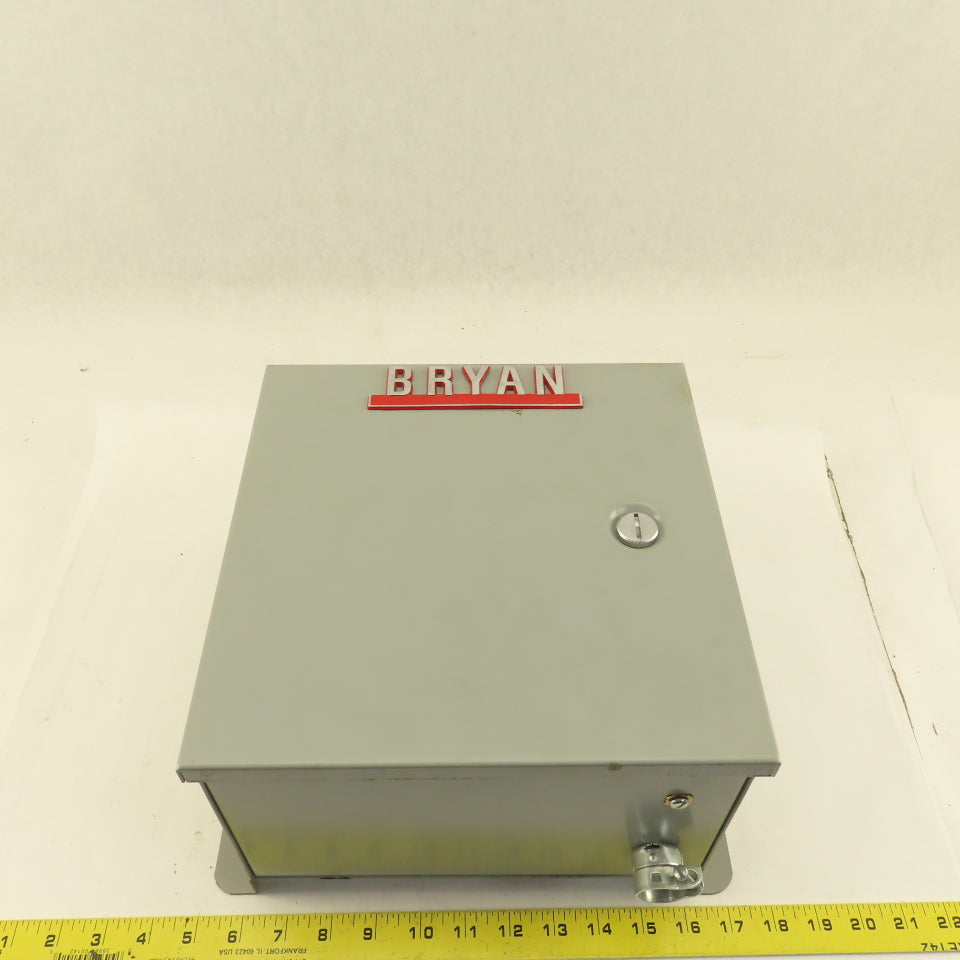 Hoffman A-10N106 Electrical Enclosure 10"x10"x6" Wall Mount Type 1 W/ Back Plate
