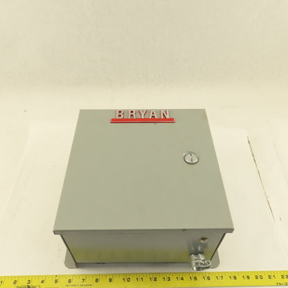 Hoffman A-10N106 Electrical Enclosure 10"x10"x6" Wall Mount Type 1 W/ Back Plate
