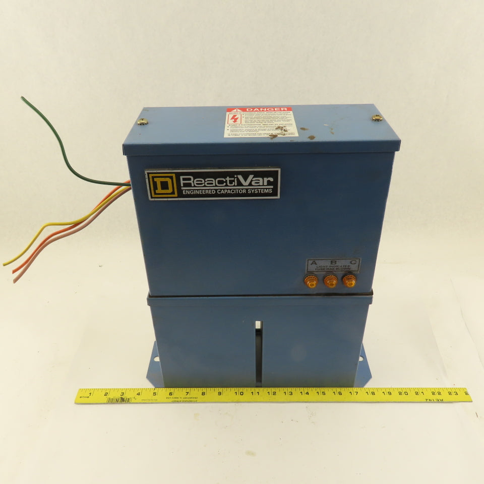 Square D PFCD4004F Power Factor Correction Capacitor Nema 1 & 12  kVAR 4 480V