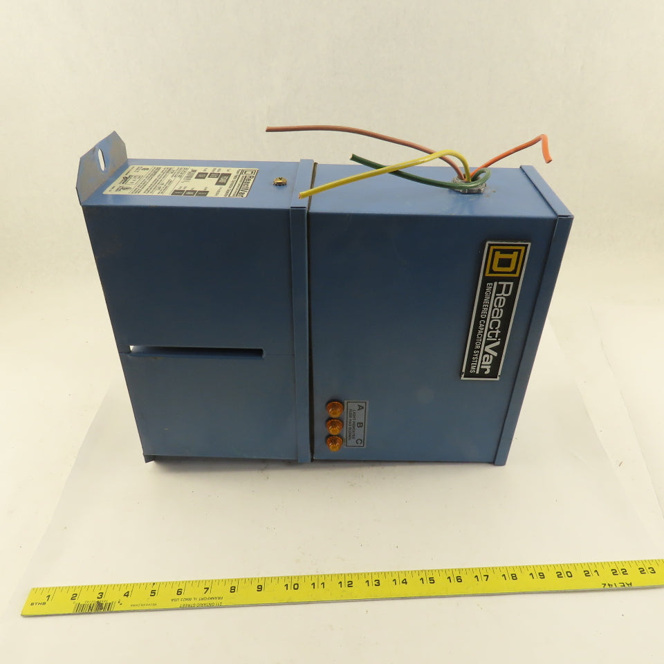 Square D PFCD4005F Power Factor Correction Capacitor Nema 1 & 12  kVAR 5 480V