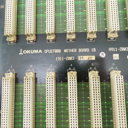 Okuma E4809-770-098 Opus7000 Mother Board 10 Slot Chassis