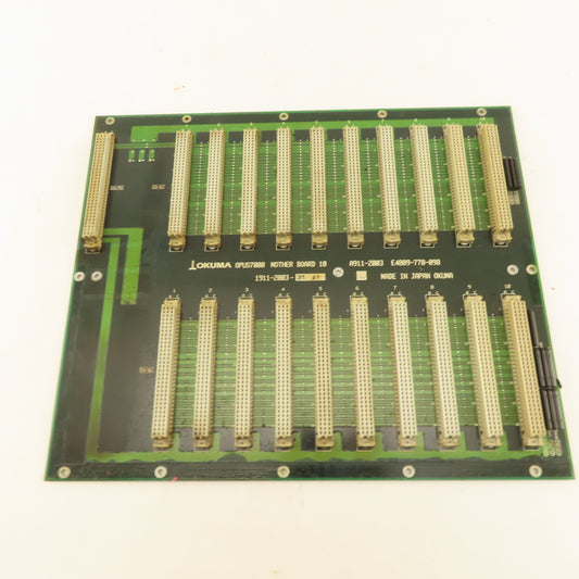 Okuma E4809-770-098 Opus7000 Mother Board 10 Slot Chassis
