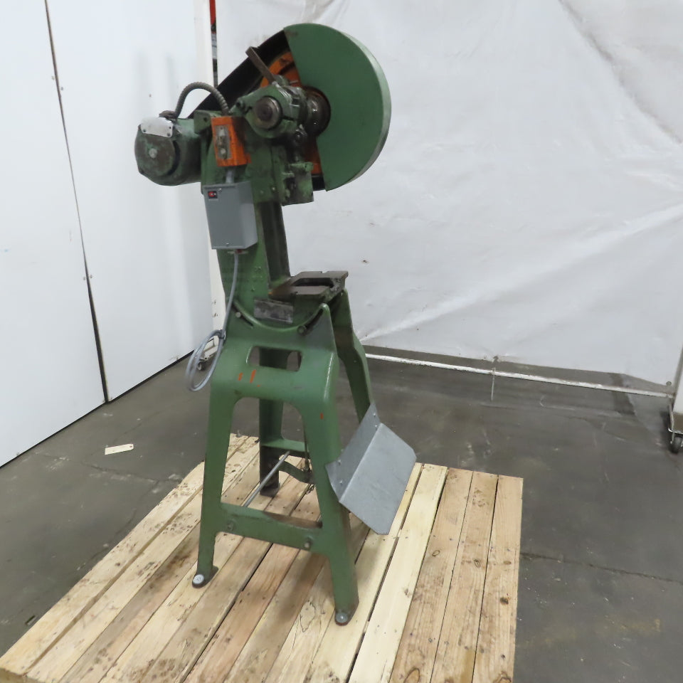 Famco 40 Mechanical OBI Punch Press 5 Ton 1-1/4" Stroke 3-1/2" Throat 115V 1Ph