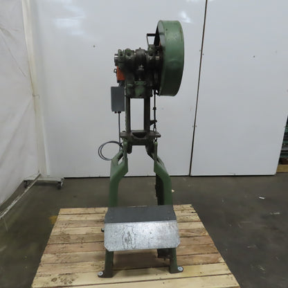 Famco 40 Mechanical OBI Punch Press 5 Ton 1-1/4" Stroke 3-1/2" Throat 115V 1Ph