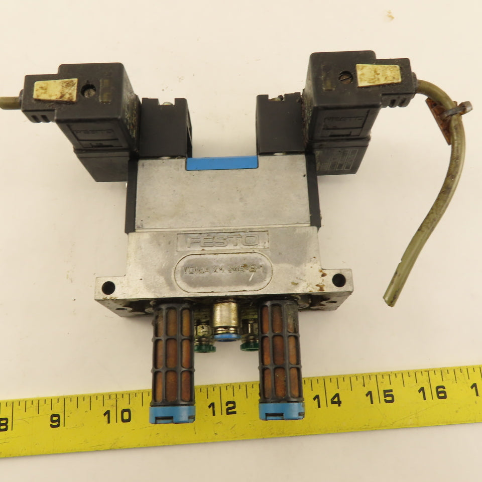 Festo JMN1H-5/2-D-1-C 2 Position Double Solenoid Directional Air Valve 24VDC