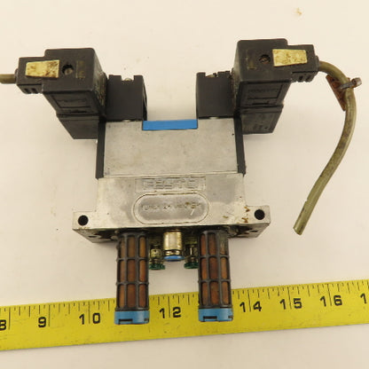 Festo JMN1H-5/2-D-1-C 2 Position Double Solenoid Directional Air Valve 24VDC