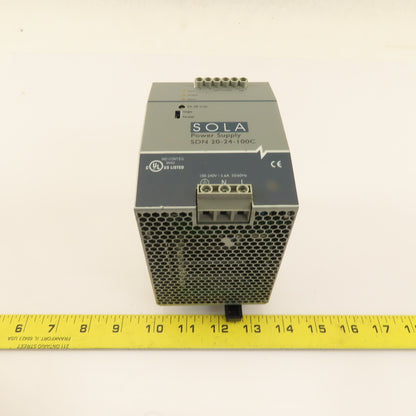 Sola SDN-20-24-100C 100-240V 5.6A 50/60Hz Input 24-28VDC Power Supply