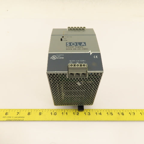 Sola SDN-20-24-100C 100-240V 5.6A 50/60Hz Input 24-28VDC Power Supply
