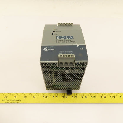 Sola SDN-20-24-100C 100-240V 5.6A 50/60Hz Input 24-28VDC Power Supply