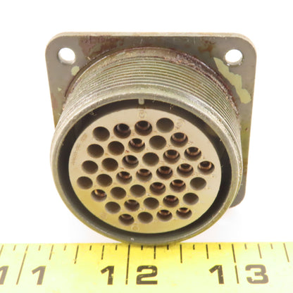 JAE JL02-2A-2B-B21SC Panel Mount Circular Connector Female 37 Position