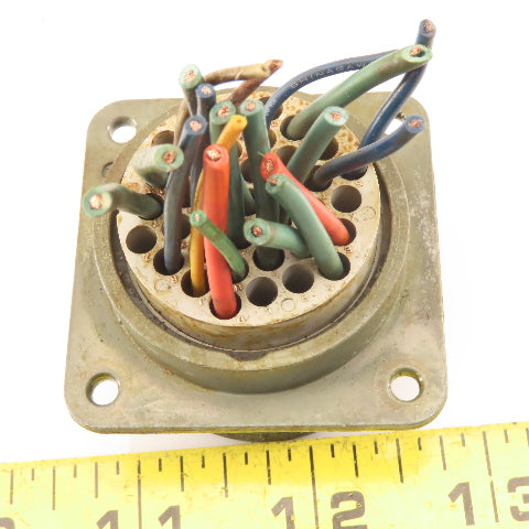 JAE JL02-2A-2B-B21SC Panel Mount Circular Connector Female 37 Position