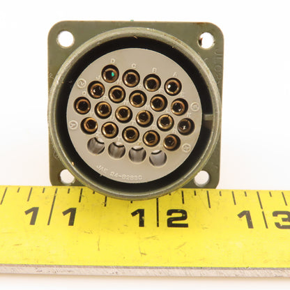 JAE JL02-2A 24-B28SC Circular Wire Connector 24 Position Female