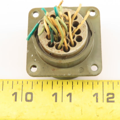 JAE JL02-2A 24-B28SC Circular Wire Connector 24 Position Female