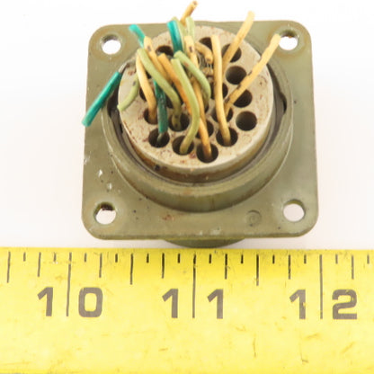 JAE JL02-2A 24-B28SC Circular Wire Connector 24 Position Female
