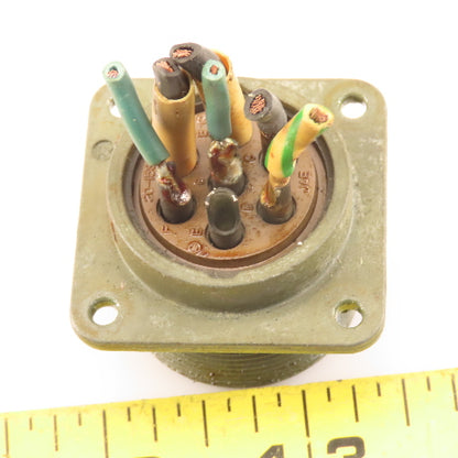 JAE MS3102A20-15S Circular Connector 7 Position Female