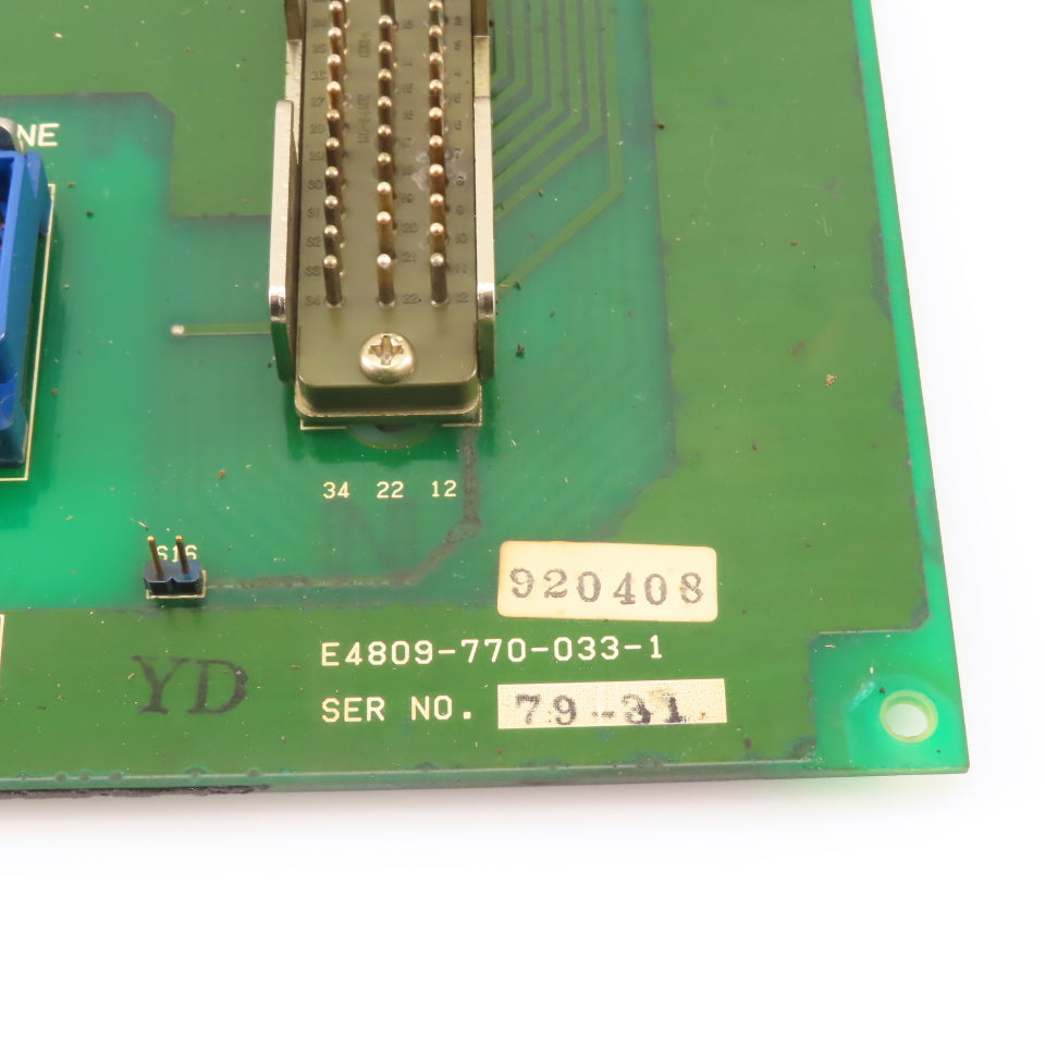 Okuma E4809-770-033-1 Relay Card 1-1