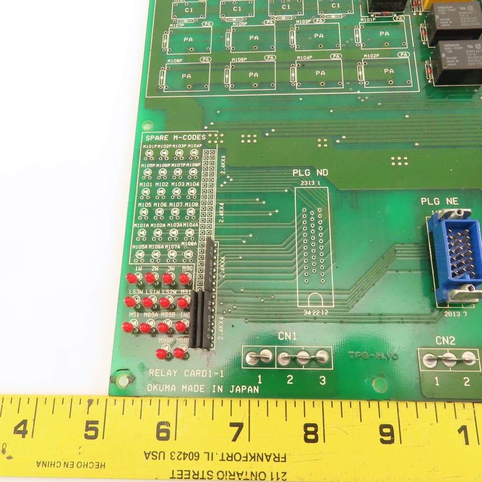 Okuma E4809-770-033-1 Relay Card 1-1