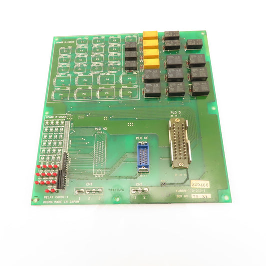 Okuma E4809-770-033-1 Relay Card 1-1