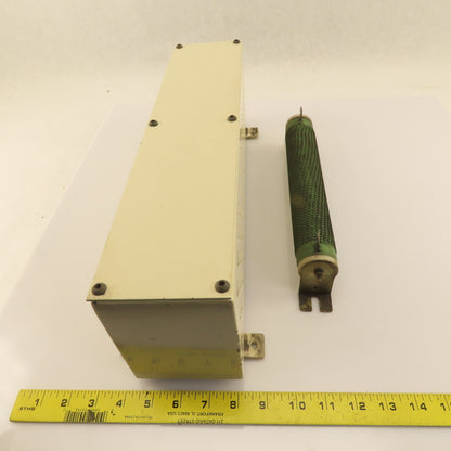 500W 50 Ohm Wire Wound Resistor W/ Guard From Okuma CNC